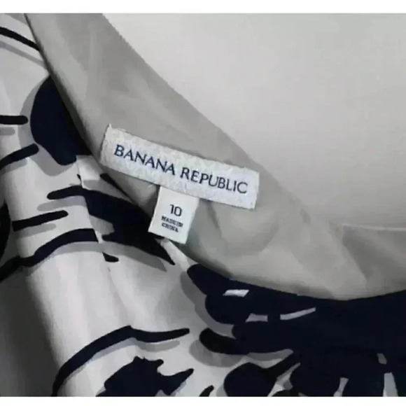 Banana Republic one shoulder dress sz 10 - Picture 3 of 7